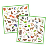 Pochette de 160 stickers faune - Djeco