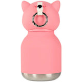 Mini gourde isotherme Bestie Renard rose - Asobu