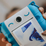 Appareil photo instantané à impression thermique bleu - Kidyprint - Kidywolf