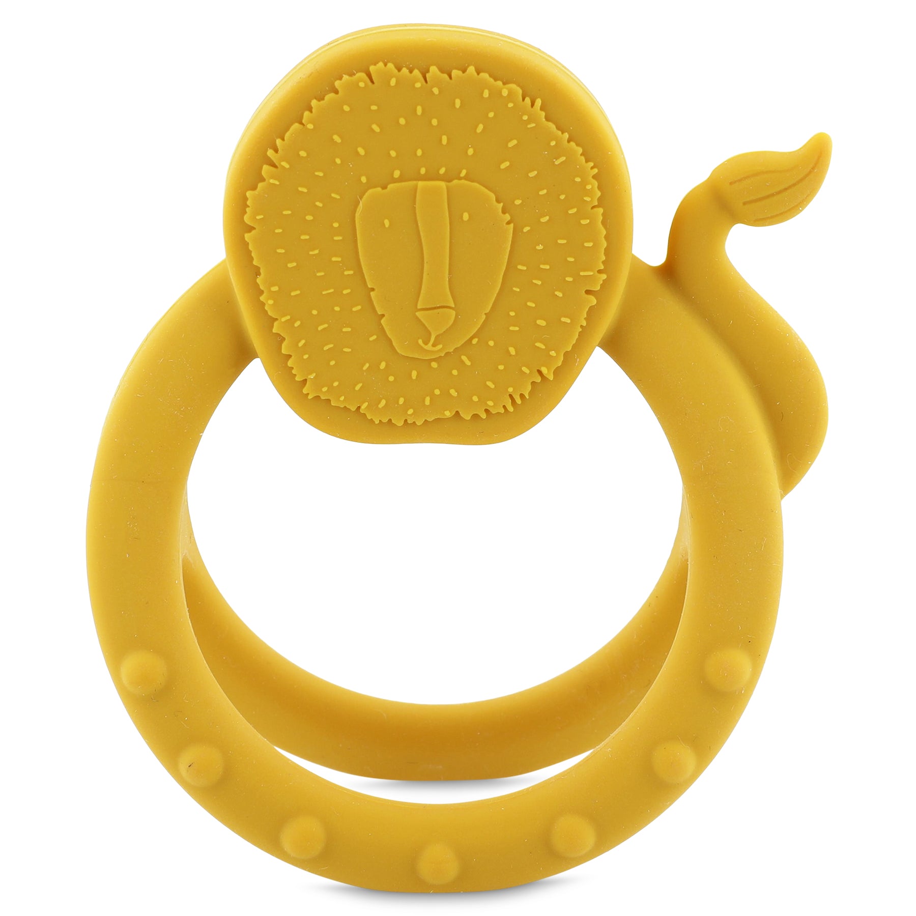 Anneau de dentition sensorielle Mr. Lion Trixie vu de face