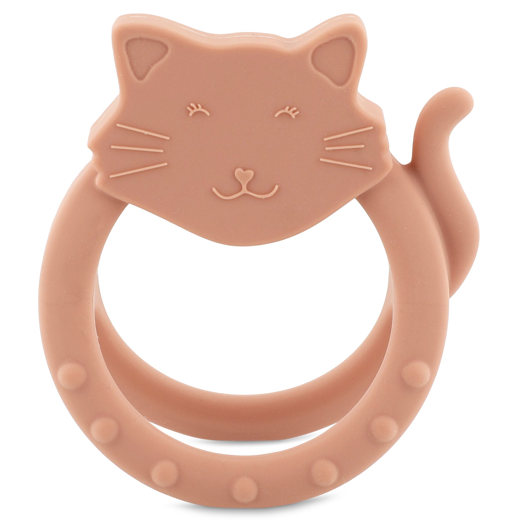 Anneau de dentition sensorielle Mrs. Cat Trixie vu de face
