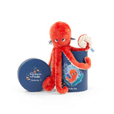 Poulpe Paulie rouge en boite - Moulin roty