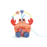 Crabe à tirer en bois - Moulin roty