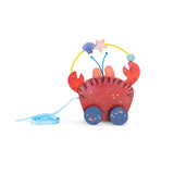 Crabe à tirer en bois - Moulin roty