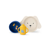 Set vaisselle en silicone - Puce et Pilou - Moulin Roty