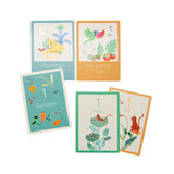 Cartes mes 12 premiers mois - La forêt Mawa - Moulin Roty