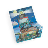 Décalcomanies Grand phare - Le jardin du Moulin - Moulin Roty