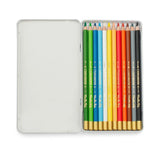 12 crayons de couleur - Le jardin du Moulin - Moulin Roty
