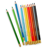 12 crayons de couleur - Le jardin du Moulin - Moulin Roty