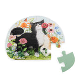 4 mini puzzles des animaux - 4 x 12 pièces - le Jardin - Moulin roty