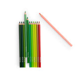 12 crayons de couleur + cartes à colorier - Moulin roty