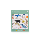 Pochette de stickers Tout autour du monde - Moulin roty