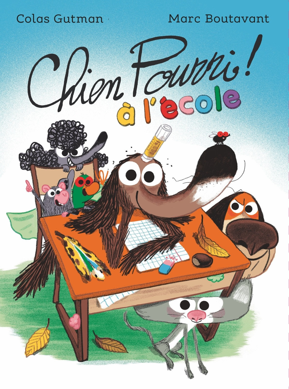 Livre Chien Pourri à l'école - École des Loisirs
