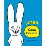 Couverture du livre Simon Caca boudin de Stéphanie Blake - École des Loisirs