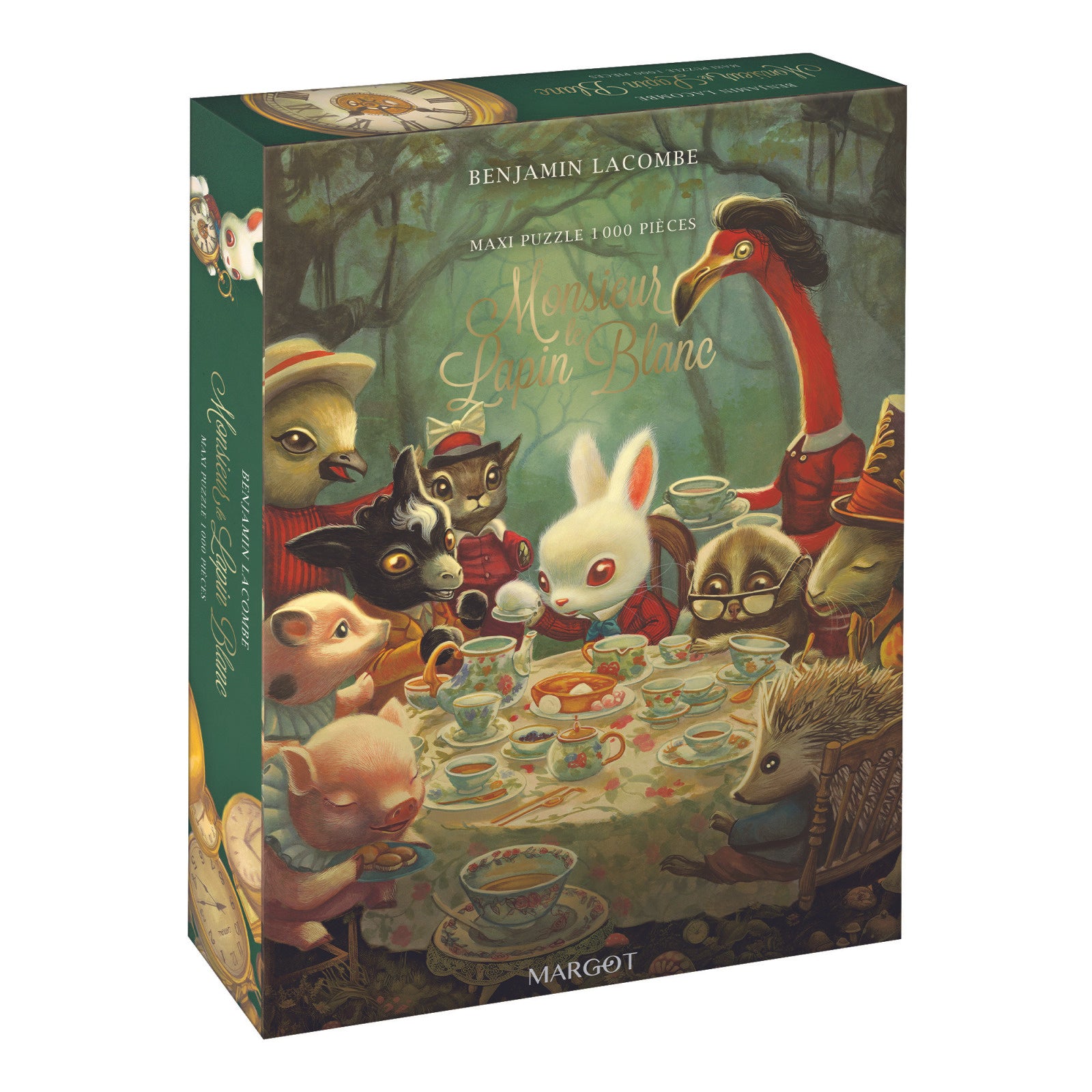 Maxi-puzzle Monsieur le Lapin Blanc - 1000 pièces - École des Loisirs