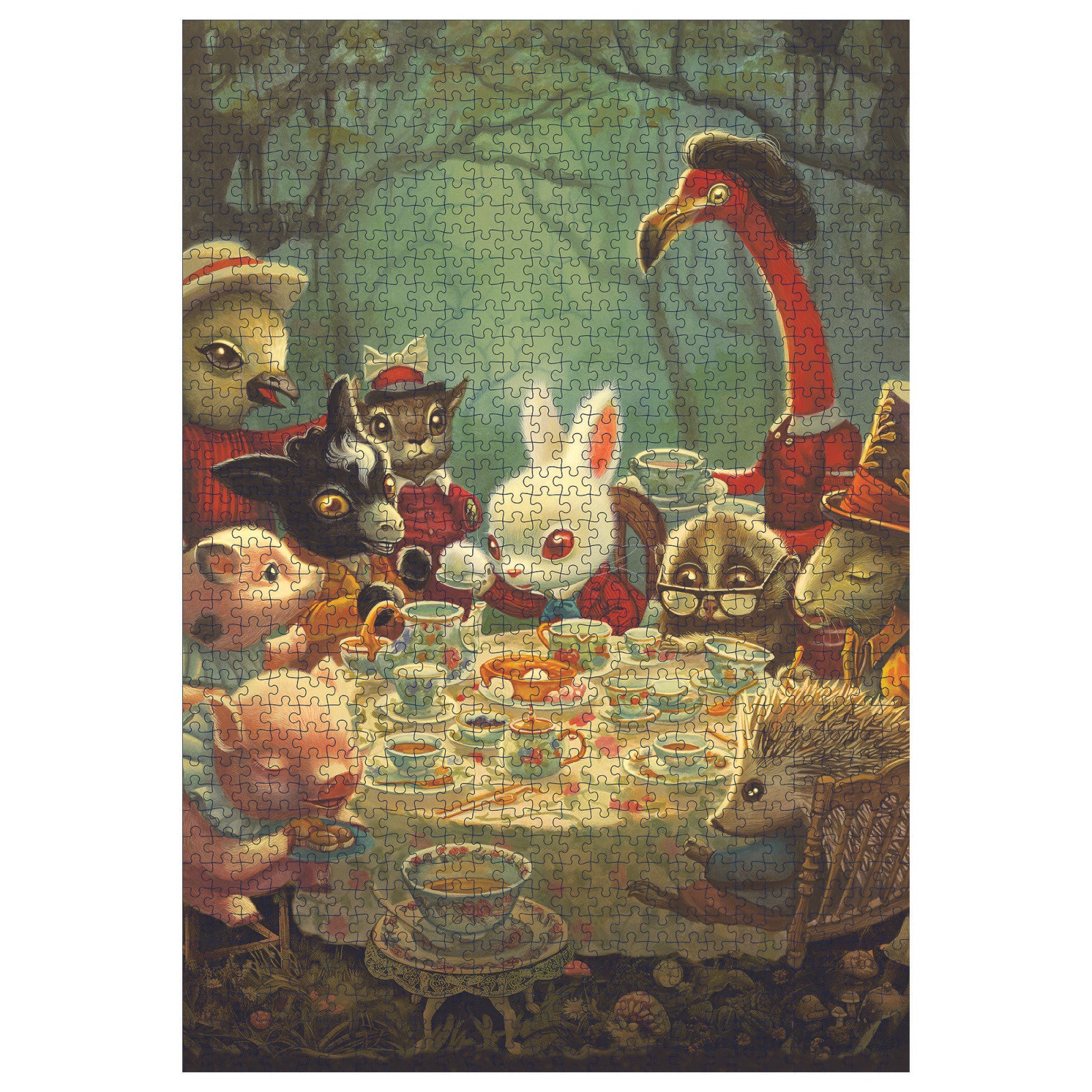 Maxi-puzzle Monsieur le Lapin Blanc