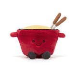 Peluche fondue au fromage - Amuseables - jellycat
