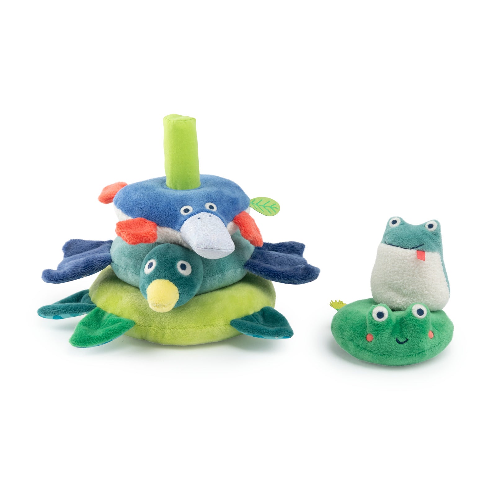 Animaux empilables tissu de Moulin Roty