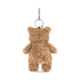 Bag charm Bartholomew bear marron - Jellycat