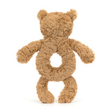 Hochet marron ours Bartholomew - Jellycat