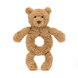 Hochet marron ours Bartholomew - Jellycat
