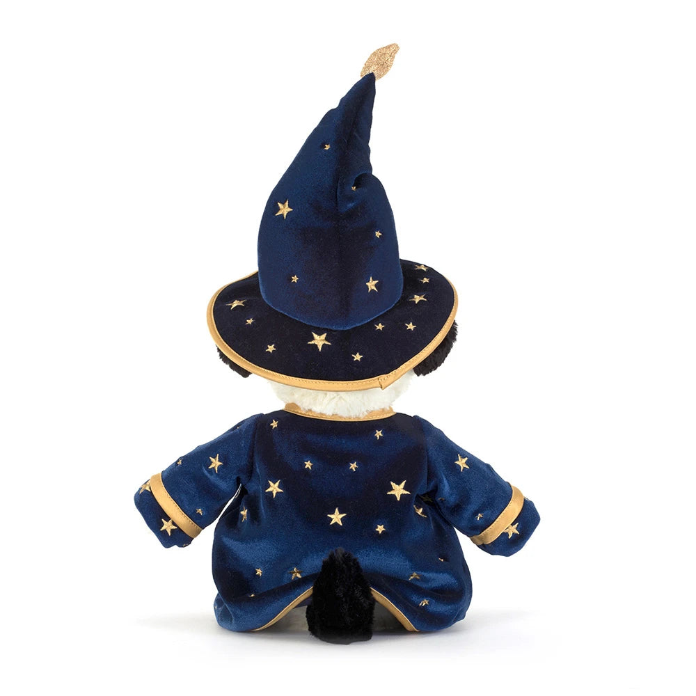 Chiot magicien Rufferty - Rufferty Puppy 'Wizard' - Jellycat — vue de dos