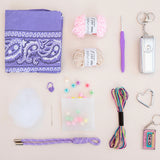 Kit DIY crochet bag charms - Pop Mood- La petite épicerie