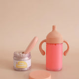 Box anniversaire - Petit pot et biberon magique lait fraise - Tiny Harlow