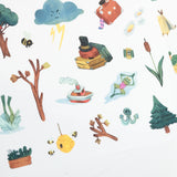 Cahier stickers 20 pages - La bande à Jojo - Moulin Roty