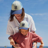 Casquette trucker High five bleue - Chamaye