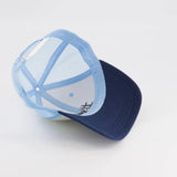 Casquette trucker High five bleue - Chamaye