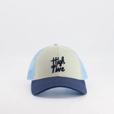 Casquette trucker High five bleue - Chamaye