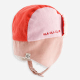 Chapka tricolore velours Gla gla club - Chamaye