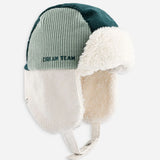 Chapka tricolore velours Dream team - Chamaye