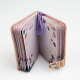 Diddl - Cahier A7 couverture peluche Orange Pimboli