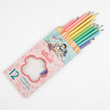 Diddl - Boîte de 12 crayons de couleur parfumés