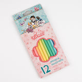 Diddl - Boîte de 12 crayons de couleur parfumés