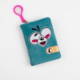 Diddl - Cahier A7 couverture peluche Bleu Diddl