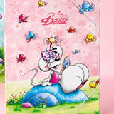 Diddl - Pochette A4 rose