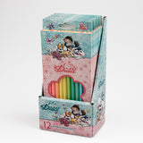 Diddl - Boîte de 12 crayons de couleur parfumés