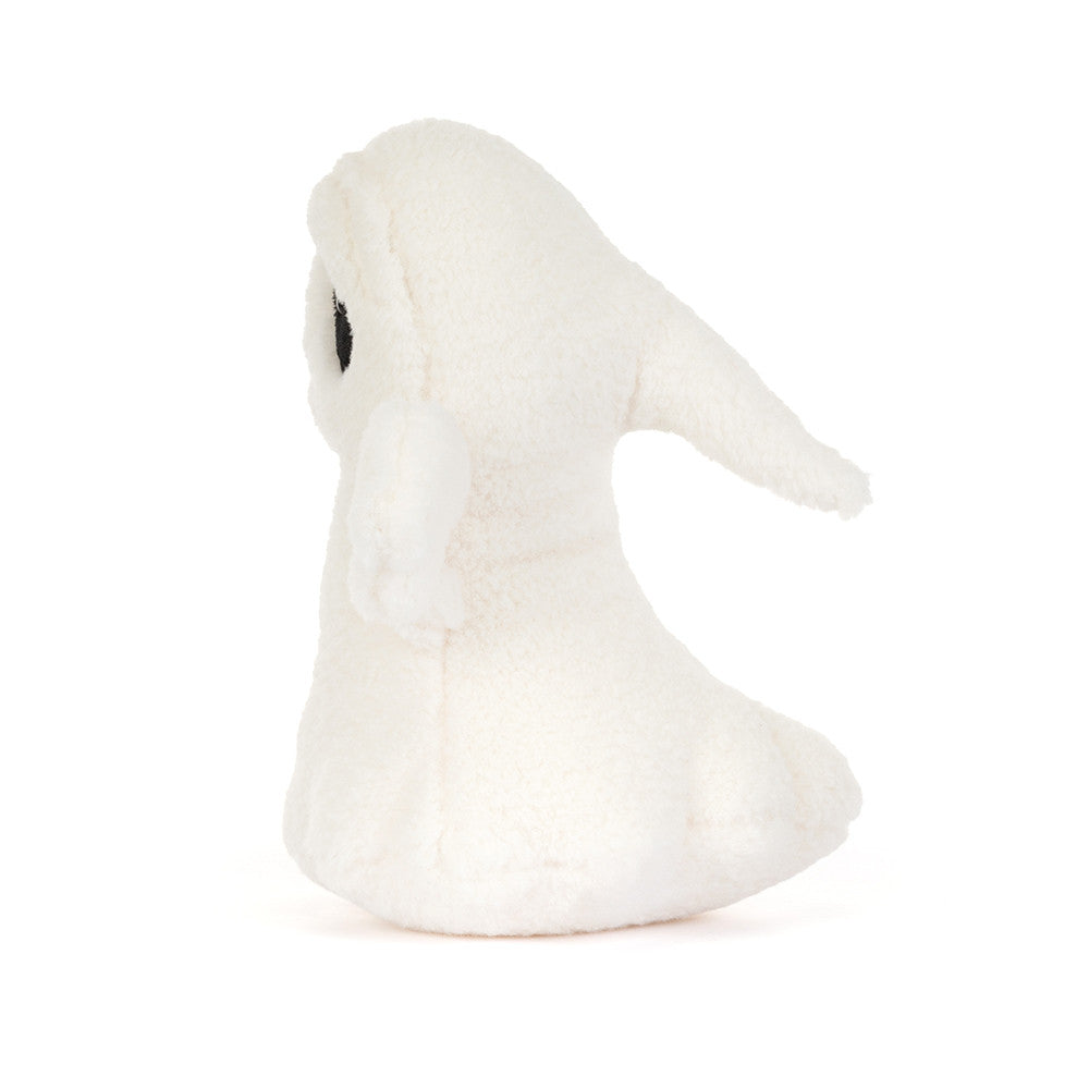 Fantôme Bob - Ghost Bob - Jellycat — vue de profil