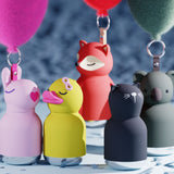 Mini gourde isotherme Bestie Renard rose - Asobu