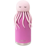 Gourde isotherme Bestie Méduse rose - Asobu