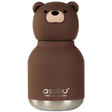 Mini gourde isotherme Bestie Ours brun - Asobu