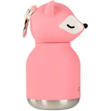 Mini gourde isotherme Bestie Renard rose - Asobu