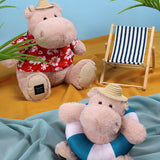 Peluche Hippopotame Aloha 38 cm - Les Hippos - Histoire d'Ours