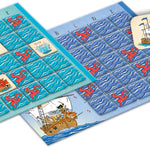 Jeu La bataille navale des Chiens Pirates - École des Loisirs