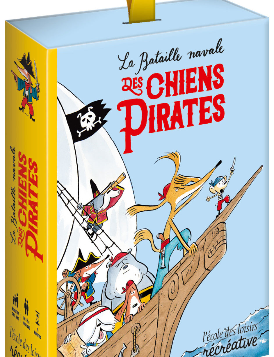 Jeu La bataille navale des Chiens Pirates - École des Loisirs