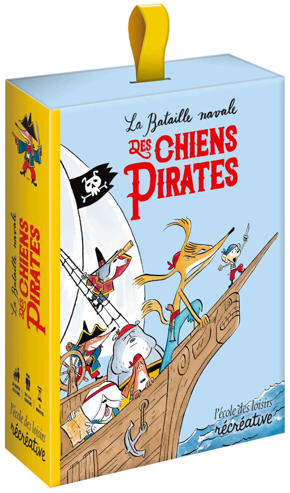 Jeu La bataille navale des Chiens Pirates - École des Loisirs
