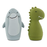 Jouets de bain aspergeur - Mr. Shark & Mr. Dino  - Trixie